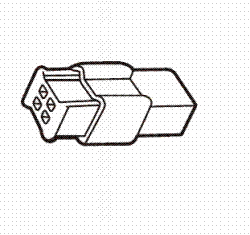 Electric equipment terminal 110 series housing (4P)　FC14MF